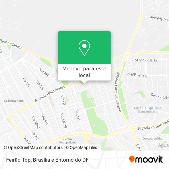 Feirão Top mapa