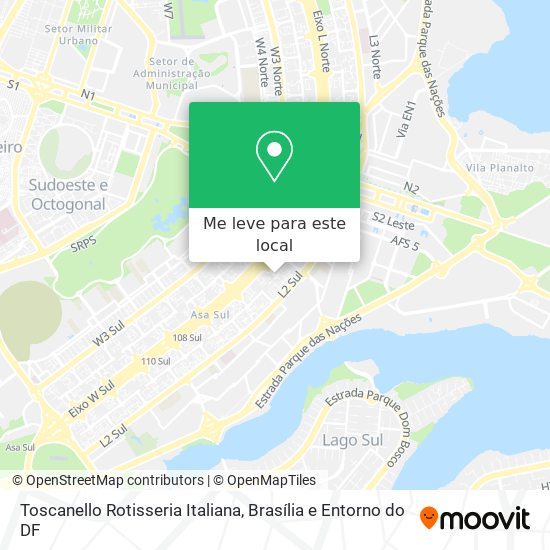 Toscanello Rotisseria Italiana mapa