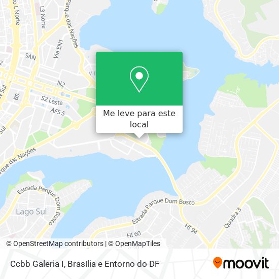 Ccbb Galeria I mapa