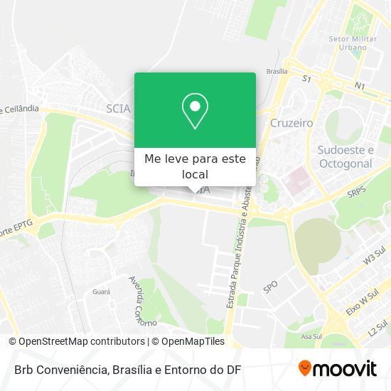 Brb Conveniência mapa