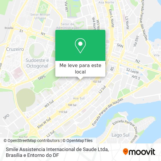 Smile Assistencia Internacional de Saude Ltda mapa