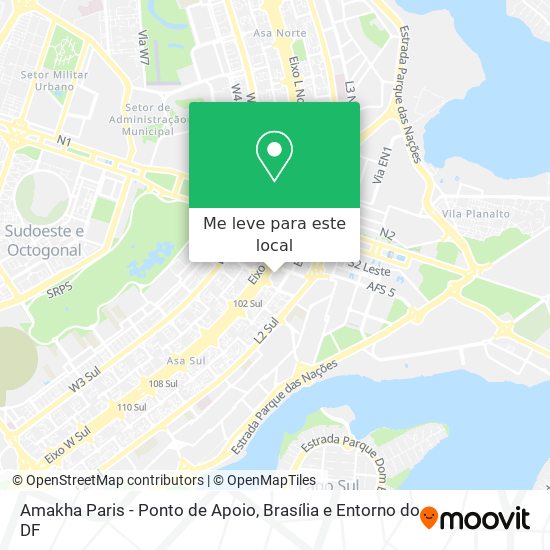 Amakha Paris - Ponto de Apoio mapa