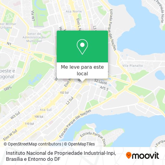 Instituto Nacional de Propriedade Industrial-Inpi mapa