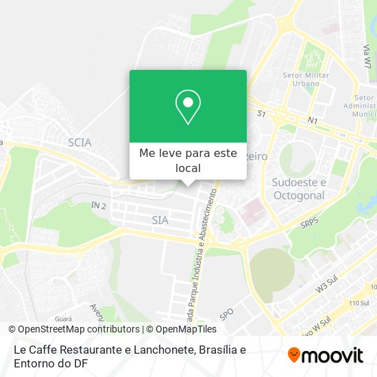 Le Caffe Restaurante e Lanchonete mapa