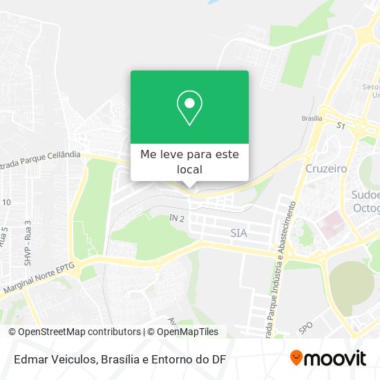 Edmar Veiculos mapa