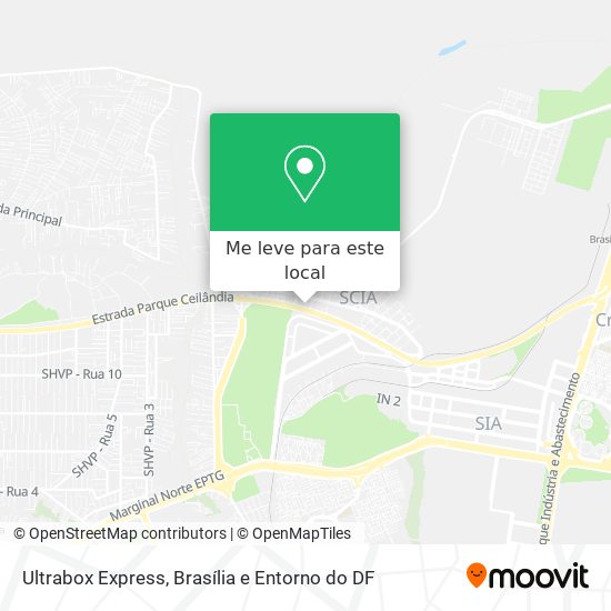 Ultrabox Express mapa