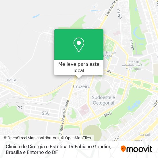 Clínica de Cirurgia e Estética Dr Fabiano Gondim mapa