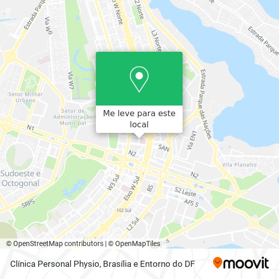 Clínica Personal Physio mapa