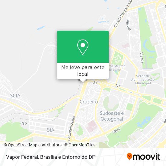 Vapor Federal mapa