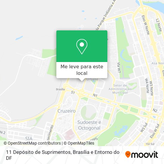 11 Depósito de Suprimentos mapa
