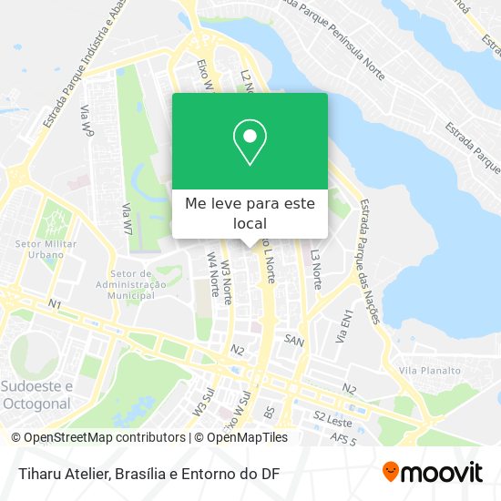 Tiharu Atelier mapa
