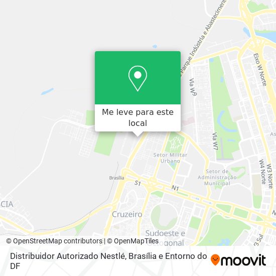 Distribuidor Autorizado Nestlé mapa