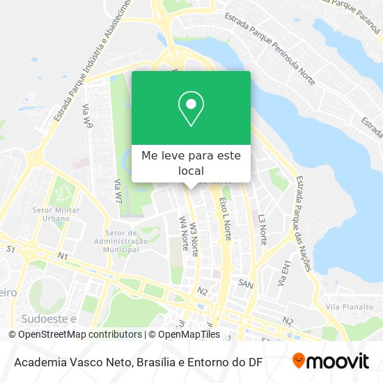 Academia Vasco Neto mapa
