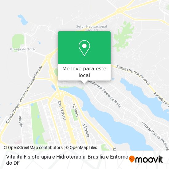 Vitalità Fisioterapia e Hidroterapia mapa