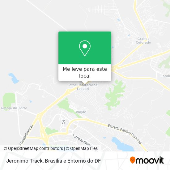 Jeronimo Track mapa