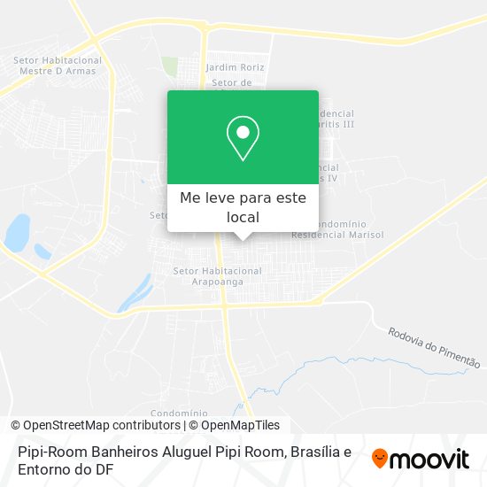 Pipi-Room Banheiros Aluguel Pipi Room mapa
