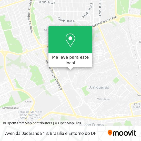Avenida Jacarandá 18 mapa