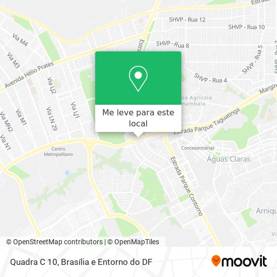 Quadra C 10 mapa