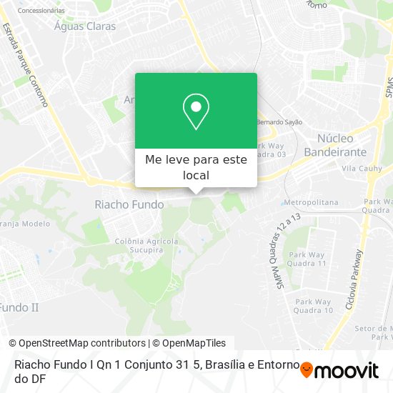 Riacho Fundo I Qn 1 Conjunto 31 5 mapa