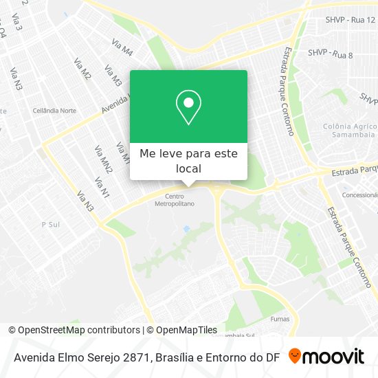 Avenida Elmo Serejo 2871 mapa