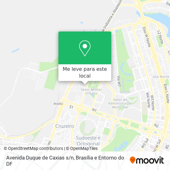 Avenida Duque de Caxias s/n mapa