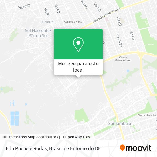 Edu Pneus e Rodas mapa