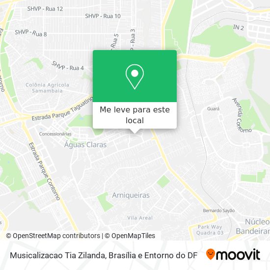 Musicalizacao Tia Zilanda mapa