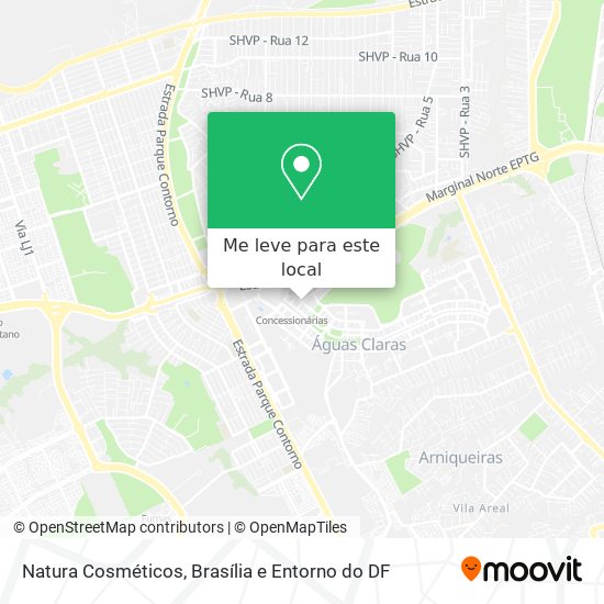 Natura Cosméticos mapa
