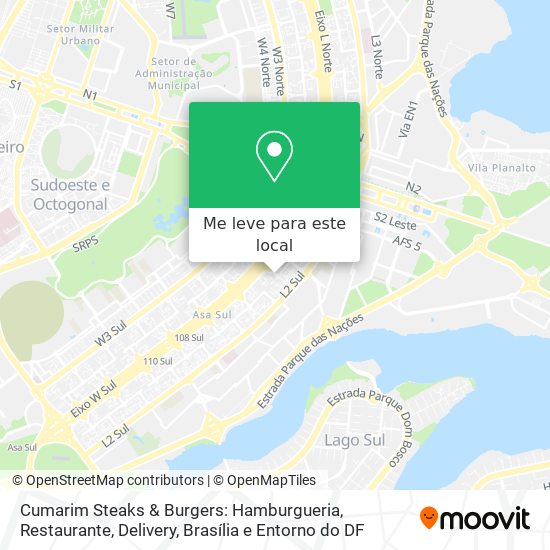 Cumarim Steaks & Burgers: Hamburgueria, Restaurante, Delivery mapa