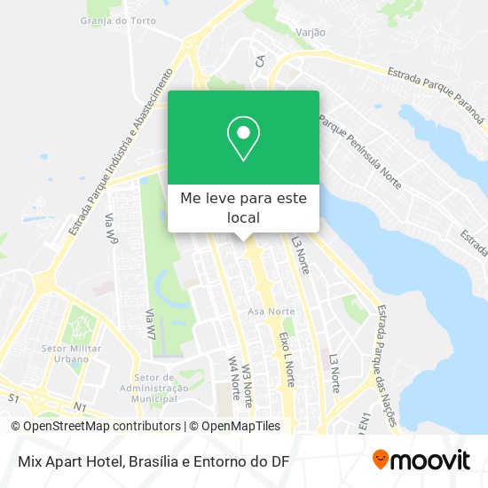 Mix Apart Hotel mapa