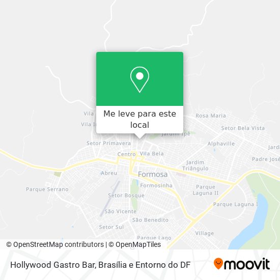 Hollywood Gastro Bar mapa