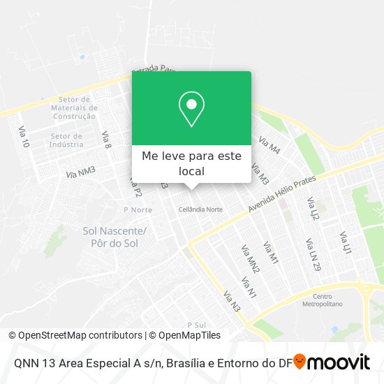 QNN 13 Area Especial A s/n mapa