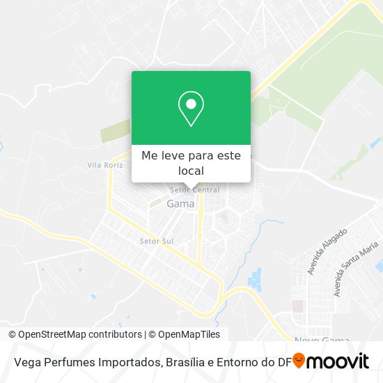 Vega Perfumes Importados mapa