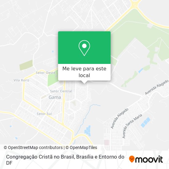 Congregação Cristã no Brasil mapa