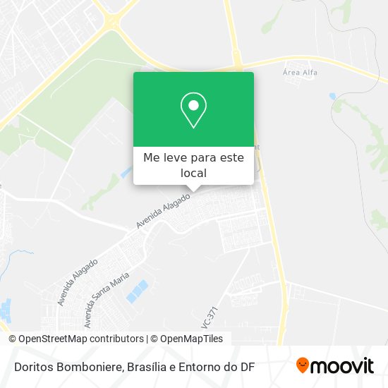 Doritos Bomboniere mapa