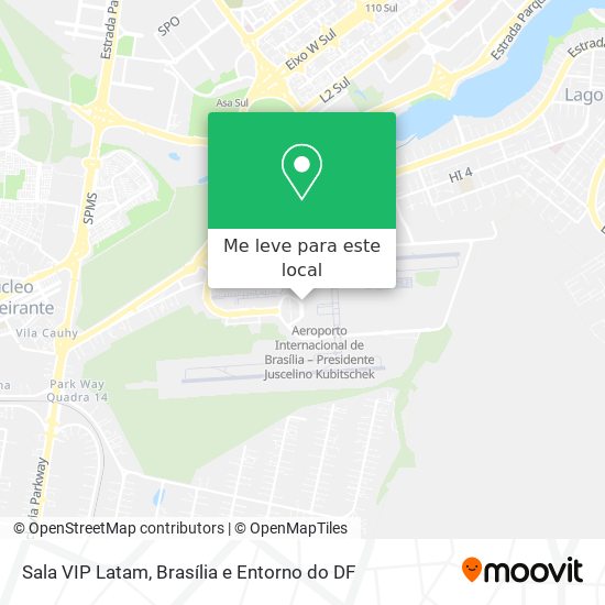Sala VIP Latam mapa