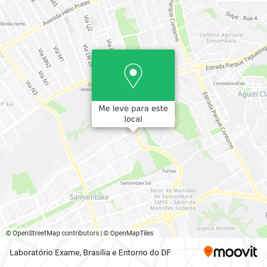 Laboratório Exame mapa