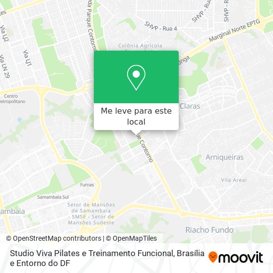 Studio Viva Pilates e Treinamento Funcional mapa