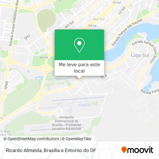 Ricardo Almeida mapa