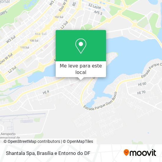 Shantala Spa mapa