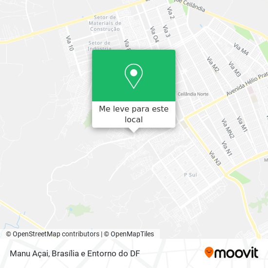 Manu Açai mapa