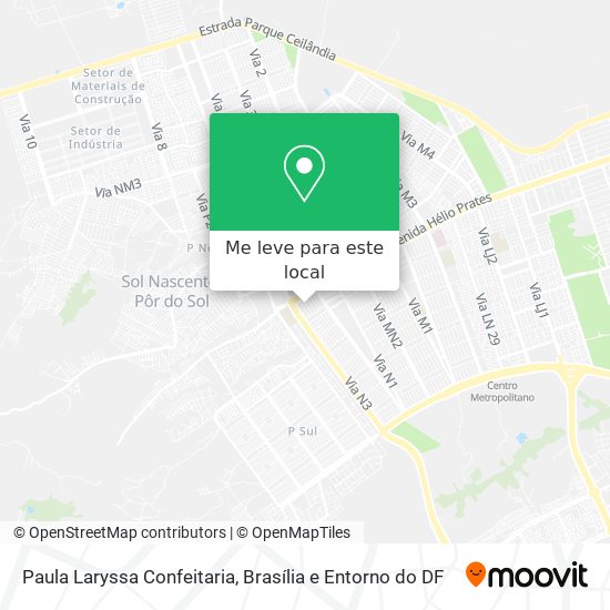 Paula Laryssa Confeitaria mapa