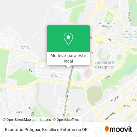 Escritório Potiguar mapa