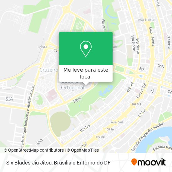 Six Blades Jiu Jitsu mapa