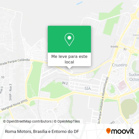 Roma Motors mapa