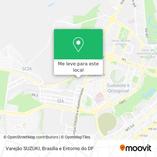 Varejão SUZUKI mapa