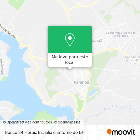 Banco 24 Horas mapa