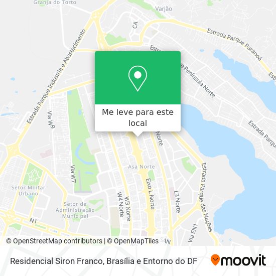 Residencial Siron Franco mapa