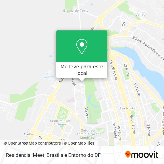 Residencial Meet mapa