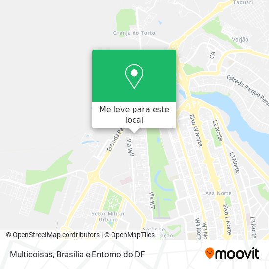 Multicoisas mapa